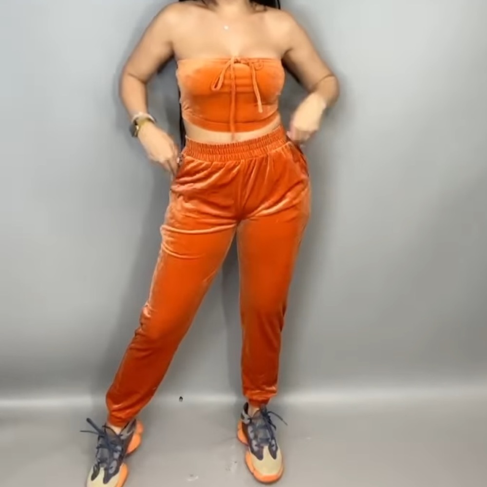 Burnt Orange 🍊 two piece set